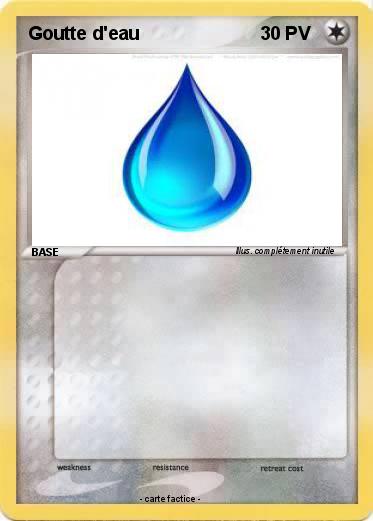 Pokemon Goutte d'eau