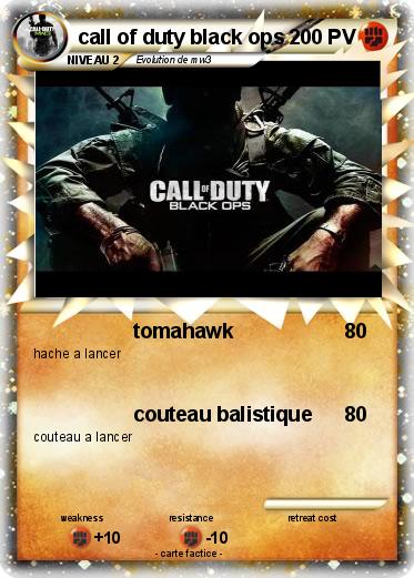 Pokemon call of duty black ops