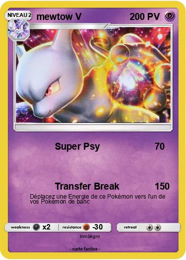 Pokemon mewtow V