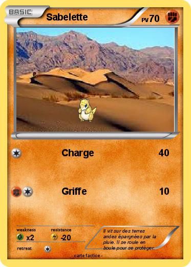 Pokemon Sabelette