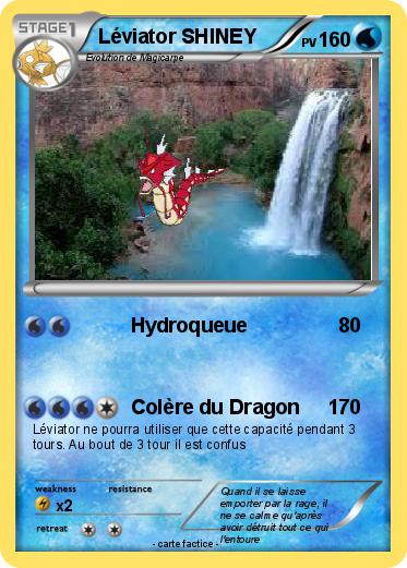 Pokemon Léviator SHINEY