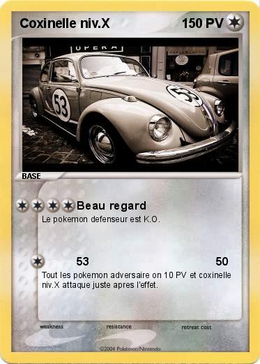 Pokemon Coxinelle niv.X