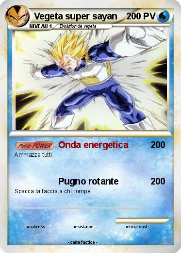 Pokemon Vegeta super sayan