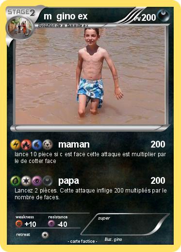 Pokemon m  gino ex