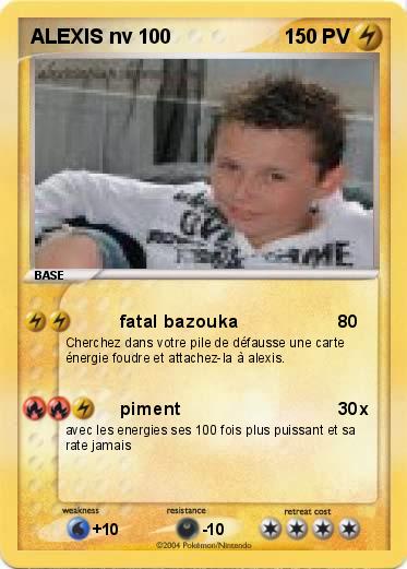 Pokemon ALEXIS nv 100