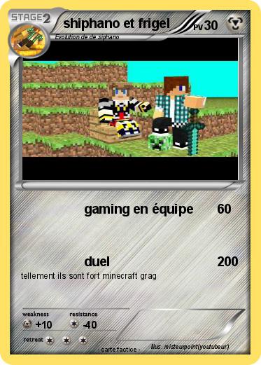 Pokemon shiphano et frigel