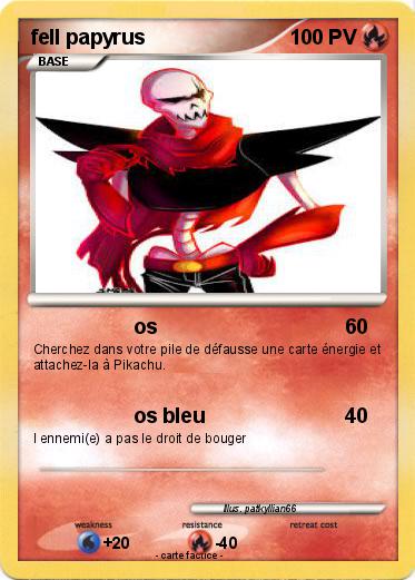 Pokemon fell papyrus