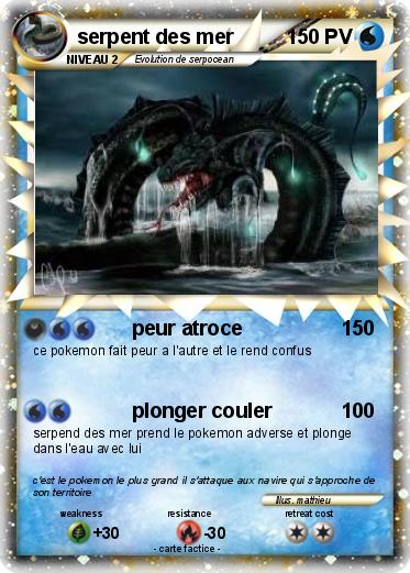 Pokemon serpent des mer
