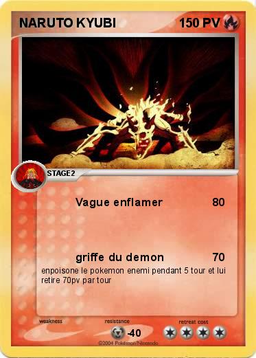 Pokemon NARUTO KYUBI