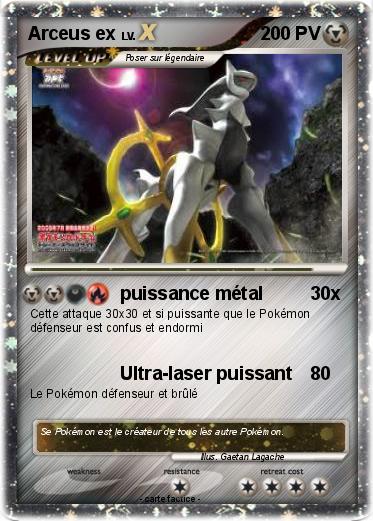 Pokemon Arceus ex