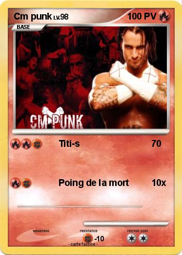 Pokemon Cm punk