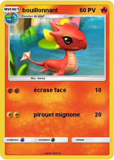 Pokemon bouillonnant