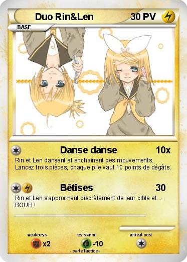 Pokemon Duo Rin&Len