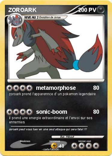 Pokemon ZOROARK