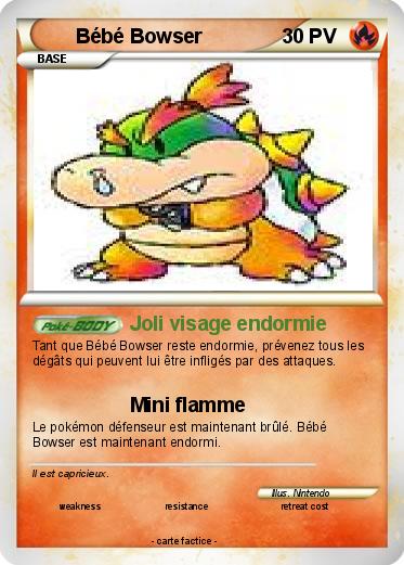 Pokemon Bébé Bowser