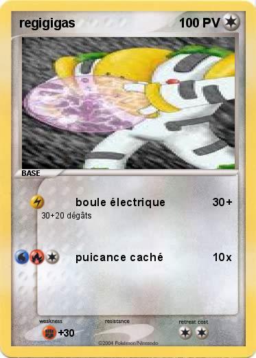 Pokemon regigigas