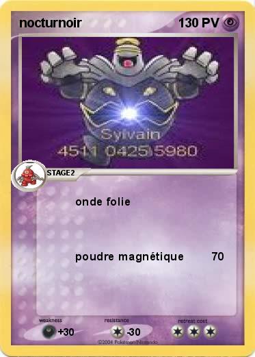 Pokemon nocturnoir