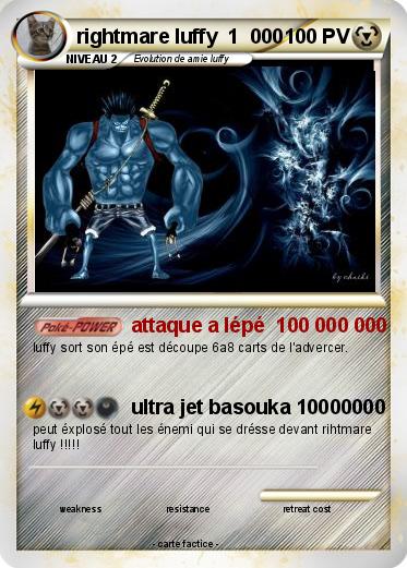 Pokemon rightmare luffy  1  000