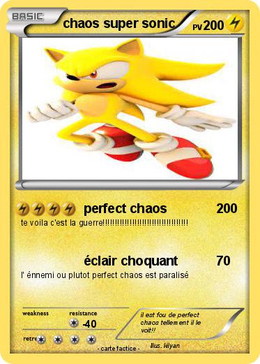 Pokemon chaos super sonic