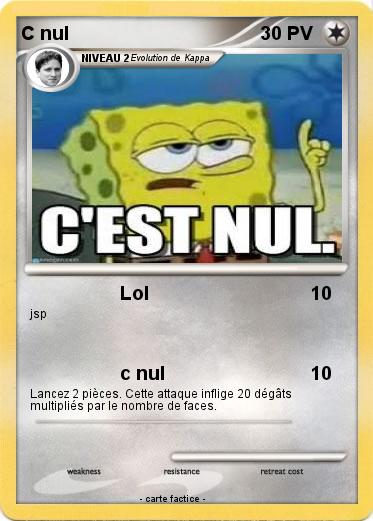 Pokemon C nul