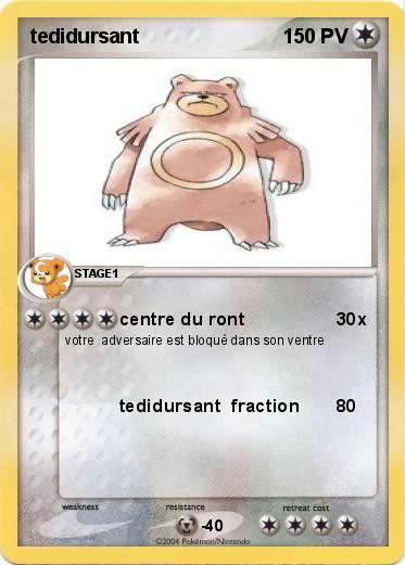Pokemon tedidursant