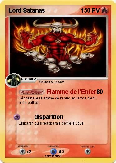 Pokemon Lord Satanas