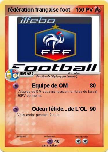 Pokemon fédération française foot