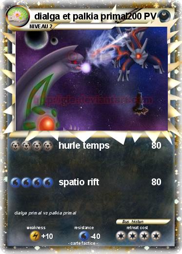 Pokemon dialga et palkia primal