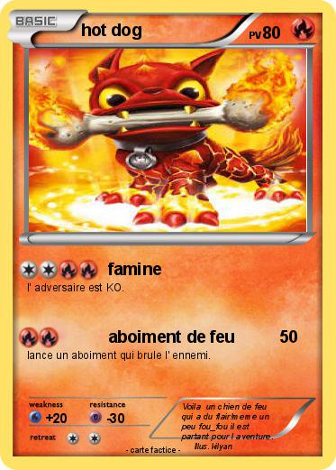 Pokemon hot dog