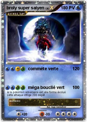 Pokemon broly super saiyen