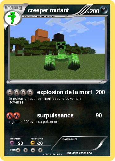 Pokemon creeper mutant
