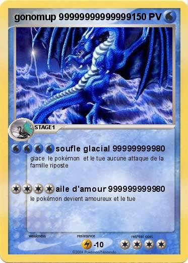 Pokemon gonomup 99999999999999