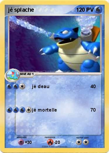 Pokemon jé splache