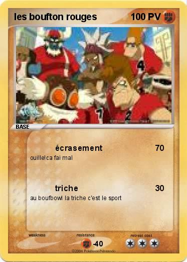 Pokemon les boufton rouges