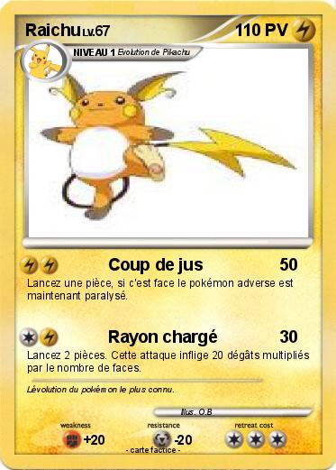 Pokemon Raichu