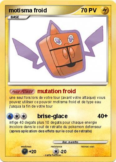 Pokemon motisma froid