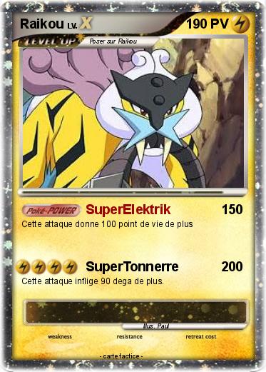 Pokemon Raikou