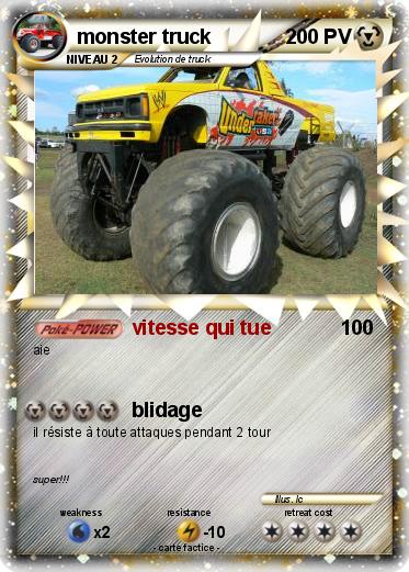 Pokemon monster truck