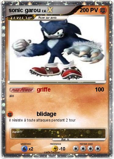 Pokemon sonic garou