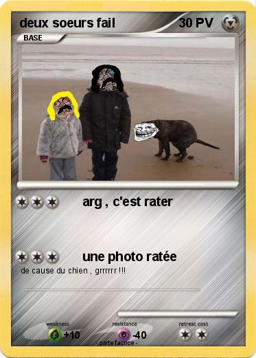 Pokemon deux soeurs fail