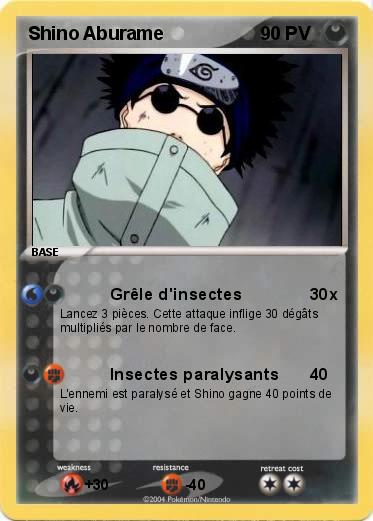 Pokemon Shino Aburame