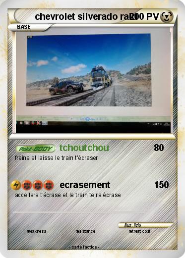 Pokemon chevrolet silverado raid