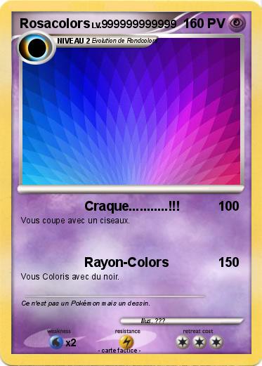 Pokemon Rosacolors