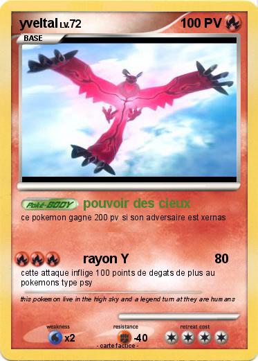 Pokemon yveltal