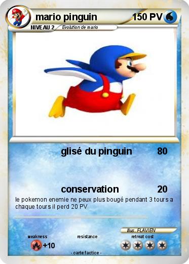 Pokemon mario pinguin