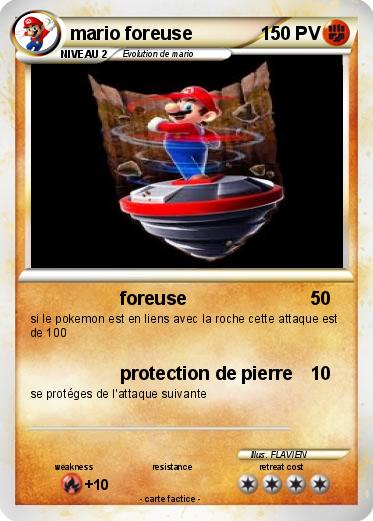 Pokemon mario foreuse