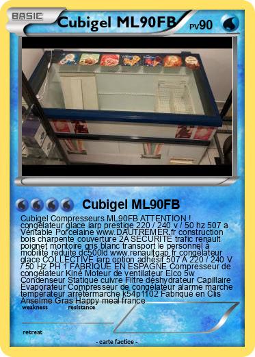 Pokemon Cubigel ML90FB