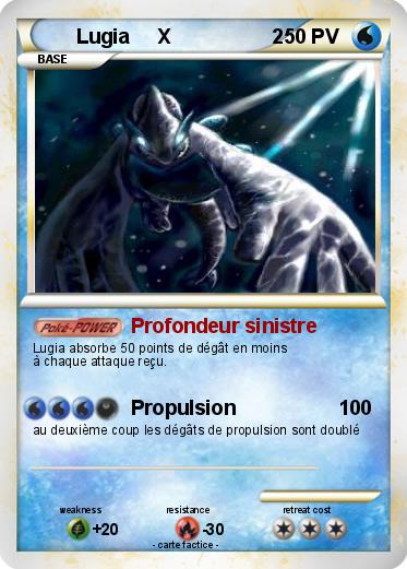 Pokemon Lugia     X                  2