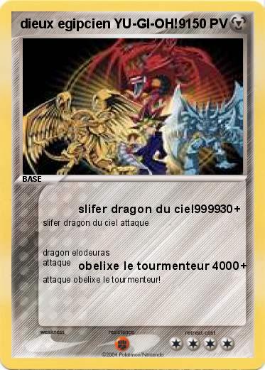 Pokemon dieux egipcien YU-GI-OH!9