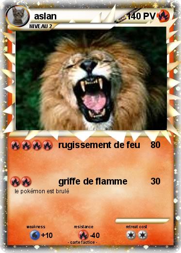 Pokemon aslan